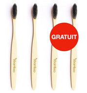 4 brosses à dents en Bambou pour le prix de 2 ! - Bbamboo