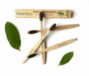 Lot de 4 brosses à dents bambou - Bbamboo